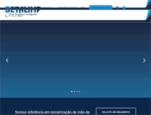 Tablet Screenshot of betalimp.com.br